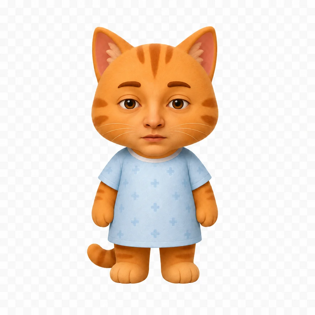 Unnatural face anomaly example