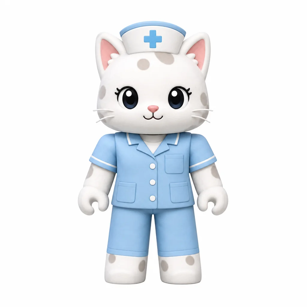 Head Nurse Animal Hospital class portrait